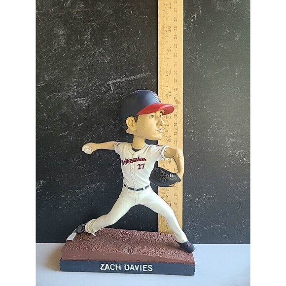 2017 Milwaukee Brewers Arizona Diamondbacks ZACH DAVIES #27 Bobblehead Pitcher - Picture 3 of 10